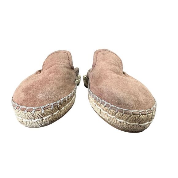 PRADA Espadrille Loafer Mule Slide Flat Shoe Brown Suede EU 36 - Picture 4 of 11